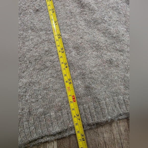 INDUSTRY cozy Wide Leg Nude Tan Wool Blend Pants Joggers Quiet Luxury Classy - Picture 5 of 9